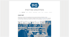 Desktop Screenshot of pietdegruyter.com